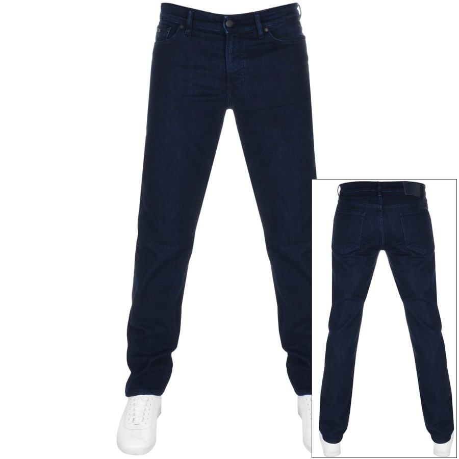 Alternative Image for ProductBOSS Maine Regular Fit Jeans Navy1